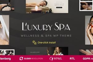 Luxury Spa v1.2.9 Beauty Spa & Wellness Resort Theme