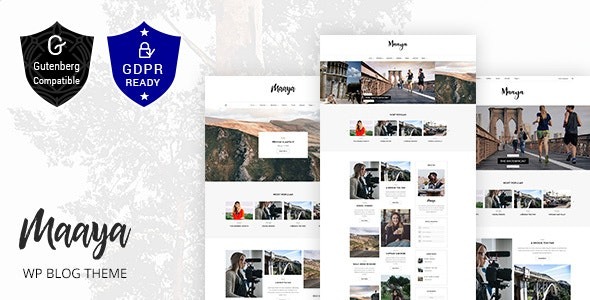 Maaya v2.6 Travel Blog