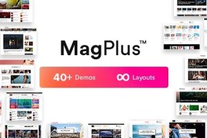MagPlus (v6.5) Blog & Magazine WordPress theme for Blog, Magazine