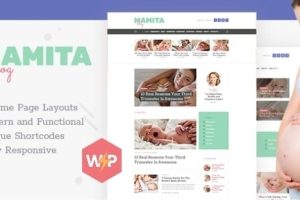 Mamita v1.0.8 Pregnancy & Maternity Blog WordPress Theme #