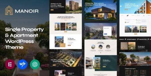 Manoir (v1.3.0) Single Property & Apartment WordPress Theme