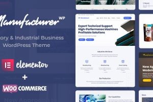 制造商 - 工厂和工业 WordPress 主题 1.3.11