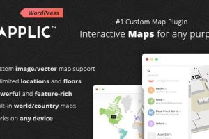 Mapplic 8.4.2 – 自定义交互式地图 WordPress 插件