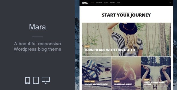 Mara v2.4.81 Beautiful Photo WordPress Blog Theme