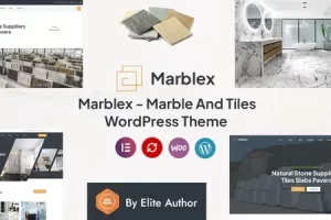 Marblex (v2.0) Marble & Tiles WordPress Theme (Activated*)