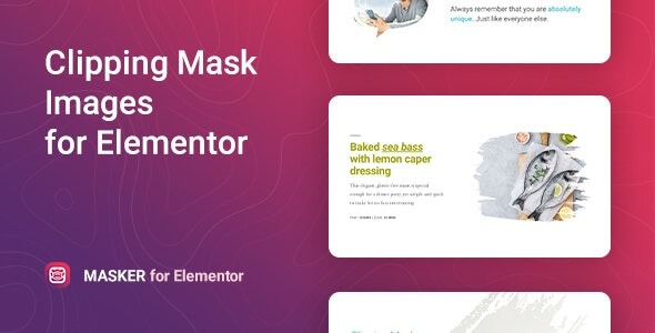 Masker v1.1.3 – Clipping Mask for Elementor Free