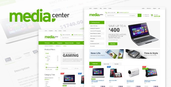 MediaCenter (v2.7.22) Electronics Store WooCommerce Theme