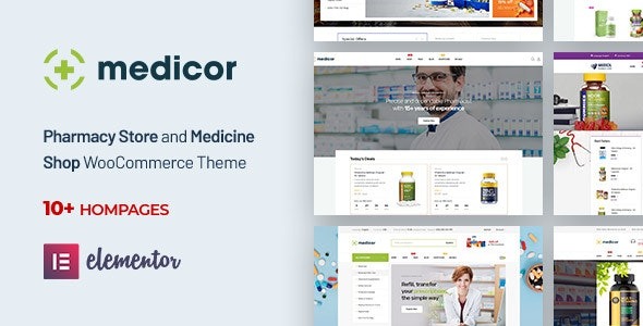 Medicor (v1.7.7) Medical Clinic & Pharmacy WooCommerce WordPress Theme