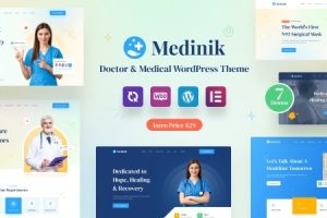 Medinik (v1.3.7) Doctor & Medical WordPress Theme