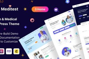 Meditest v1.1.5 Health & Medical WordPress Theme