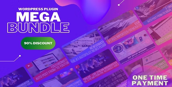 Mega WordPress All-My-Items Bundle by CodeRevolution v7.9 [Activated]