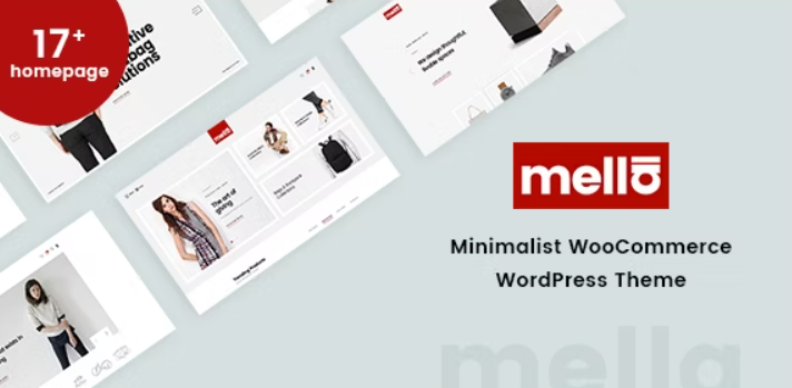 Mella v1.2.29 Minimalist Ajax WooCommerce WordPress Theme #