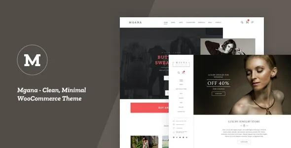 Mgana v1.2.1 – Clean, Minimal WooCommerce Theme