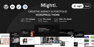 Mighti v1.0.8 Creative Agency & Portfolio WordPress Theme
