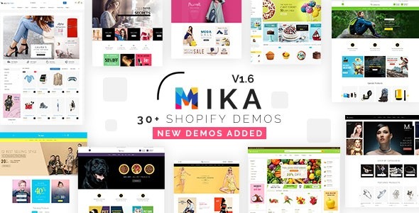 Mika (v1.7) Multipurpose eCommerce Shopify Theme