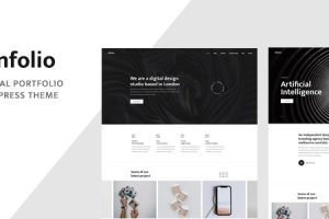Minfolio v1.1.0 Minimal Portfolio WordPress Theme