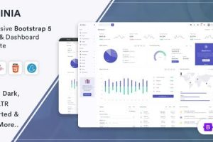 Minia - Bootstrap 5 管理及仪表盘模板 2.4.0