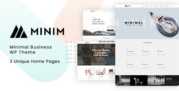 Minim v2.6 Minimal WordPress Theme