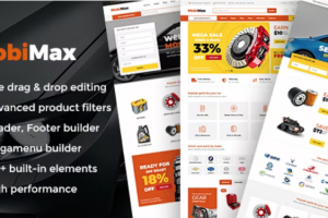 Mobimax (v5.9) Auto Parts WordPress Theme + WooCommerce Shop