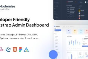 Modernize Bootstrap 5 & React MUI Admin Dashboard 5.0.0