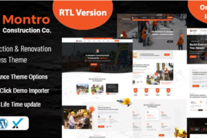 Montro (v4.2.2) Construction WordPress Theme