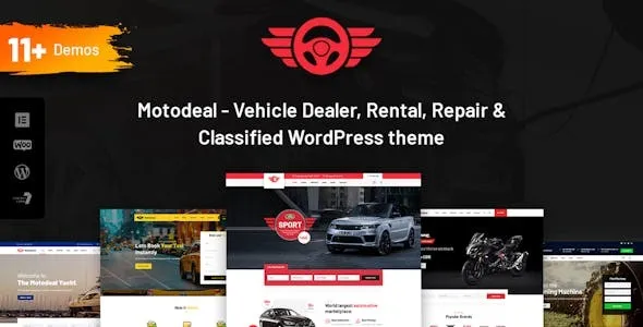Motodeal – Car Dealer & Classified WordPress Theme v1.0.8