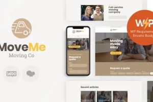 MoveMe (v1.2.13) Moving & Storage Relocation Company WordPress Theme