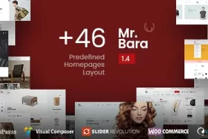 Mr.Bara (v2.1.4) Responsive Multi-Purpose eCommerce WordPress Theme