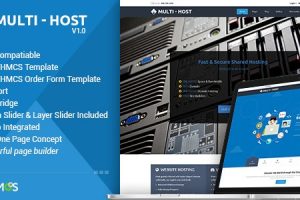 Multi Host (v3.0) WHMCS Hosting WordPress Theme
