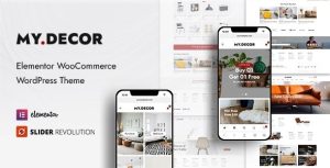 MyDecor (v1.4.1) Elementor WooCommerce WordPress Theme