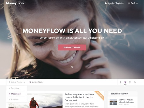 MyThemeShop MoneyFlow WordPress Theme (v1.2.11)