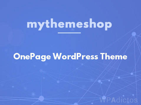 MyThemeShop OnePage WordPress Theme (v1.2.7)