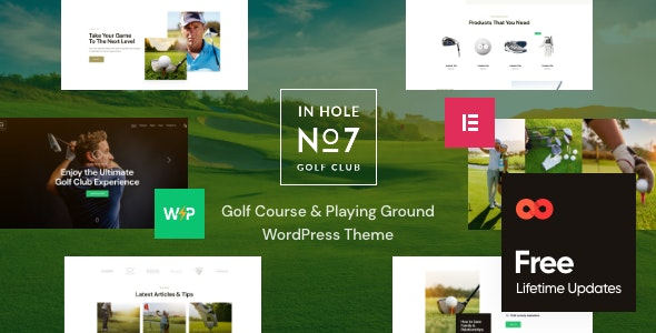 Fixed* N7 (v2.5) Golf Club & Course Sports & Events WordPress Theme