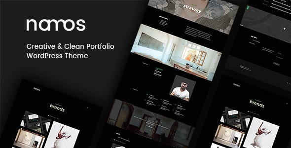 Namos v1.2.2 Creative One/Multi-Page Portfolio WordPress Theme