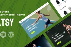 Natsy v1.0.3 Sports Store WooCommerce Theme
