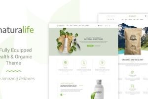 NaturaLife v2.1.1 Health & Organic WordPress Theme