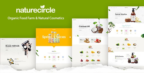 NatureCircle v1.1.3 Organic Theme for WooCommerce WordPress
