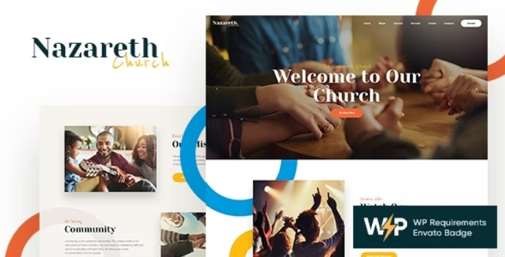 Nazareth v1.0.11 Church & Religion WordPress Theme
