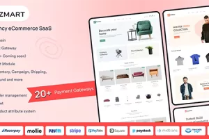 Nazmart – 多租户电子商务平台 (SAAS) 2.3.0