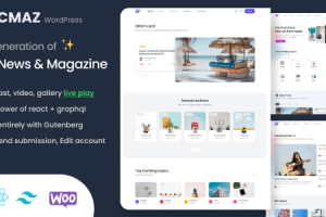 Ncmaz (v1.4.3) Blog Magazine WordPress Theme