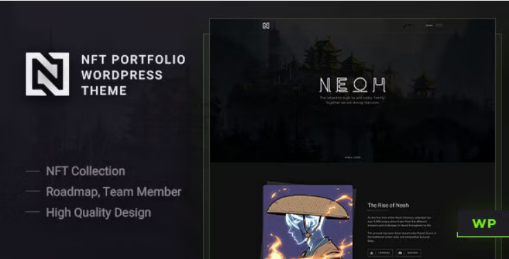 Neoh (v1.3.0) NFT Portfolio WordPress Theme