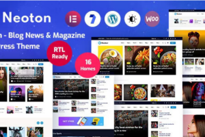 Neoton (v4.0.9) News Magazine WordPress Theme