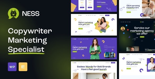 Ness v1.0.0 Marketing Agency & SMM WordPress Theme