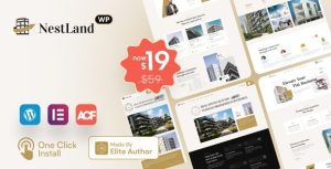 NestLand (v1.3) Real Estate WordPress Theme