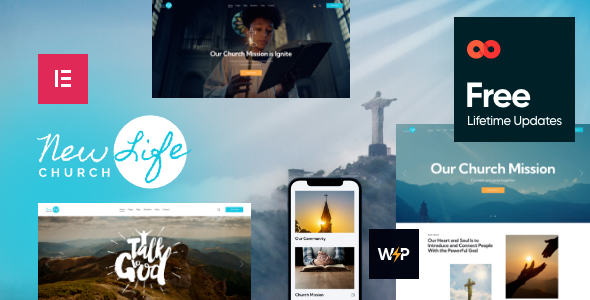 New Life v2.7.0 Church & Religion WordPress Theme