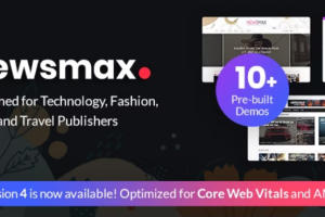 Newsmax v5.2 – Multi-Purpose News & Magazine Theme