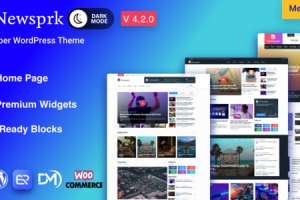 Newsprk 7.3.0 报纸 WordPress 主题