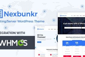 Nexbunker (v1.8) Hosting/Server WordPress Theme + WHMCS