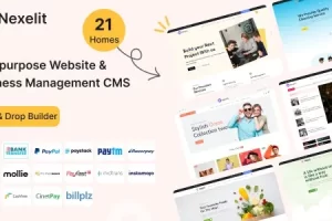 Nexelit v4.0.0 Multipurpose Website & Business Management System CMS [Activated]