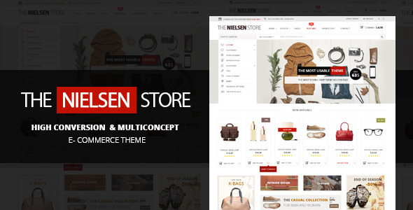 Nielsen v1.9.17 E-commerce WP Theme